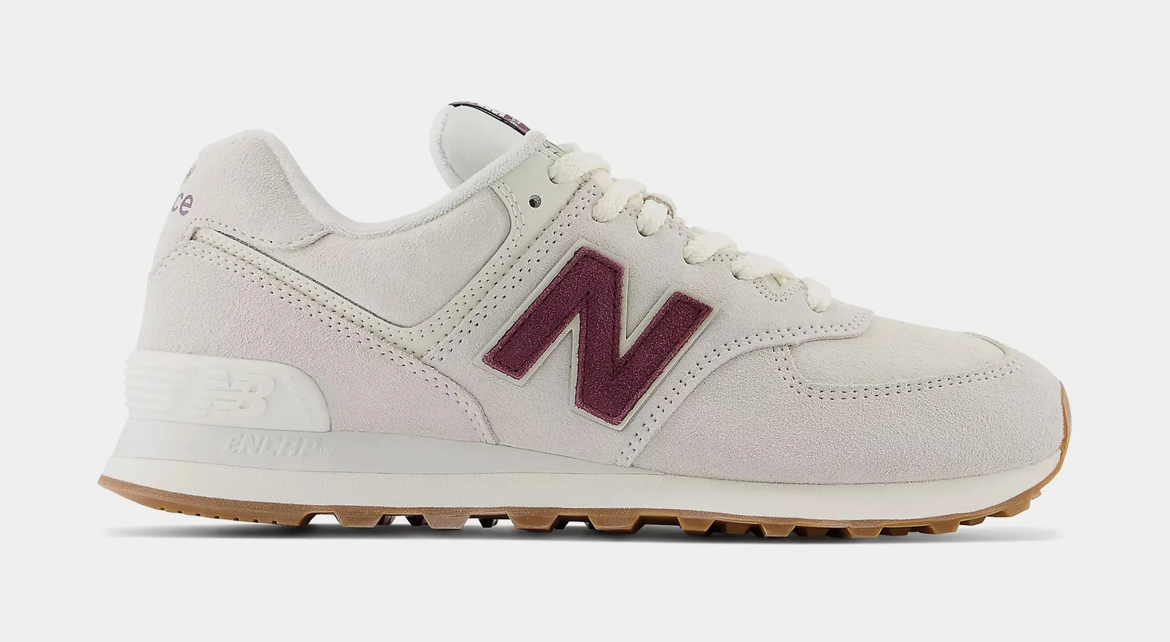574 Womens Running Shoes (Beige)