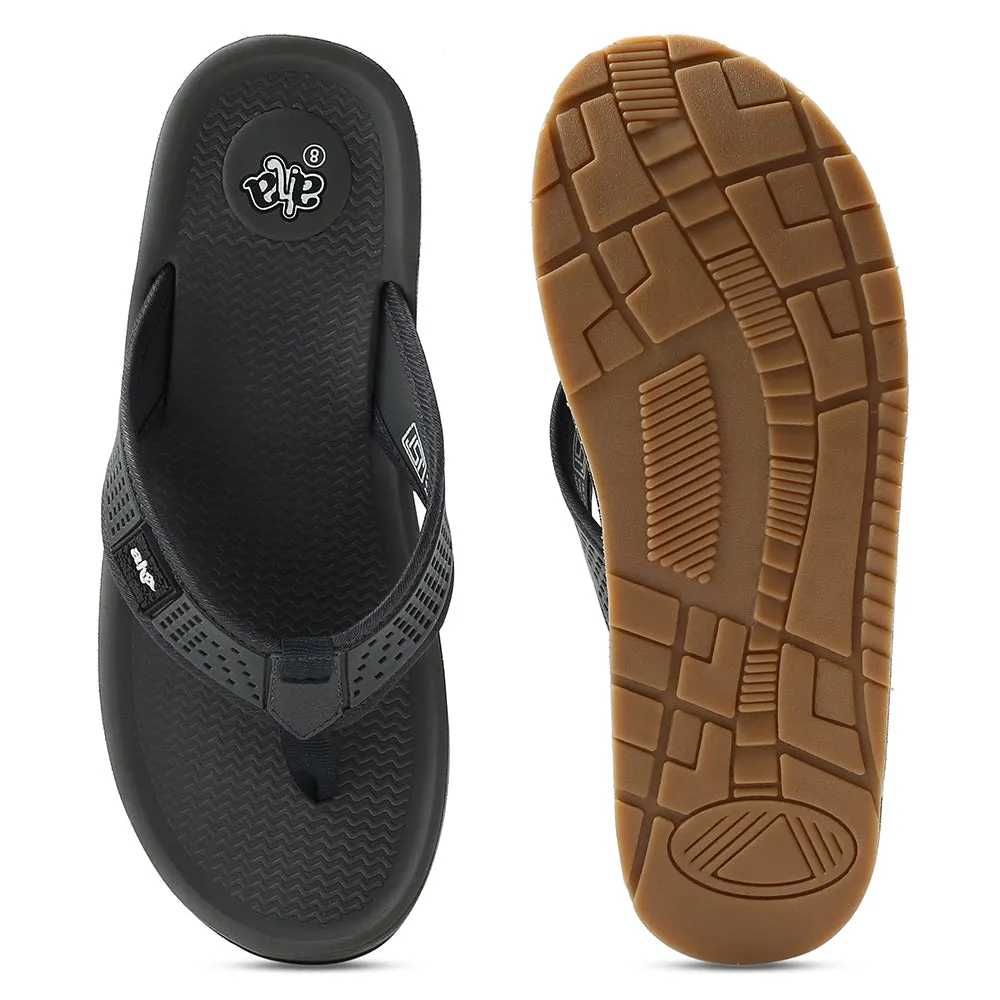 A-HA Grey Casual Slipper For Men ANCO-6 By Liberty
