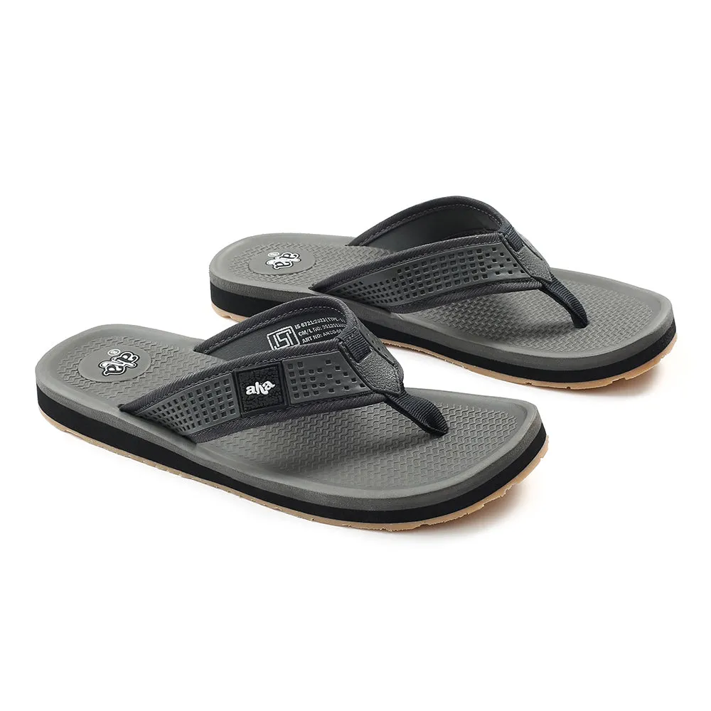 A-HA Grey Casual Slipper For Men ANCO-6 By Liberty