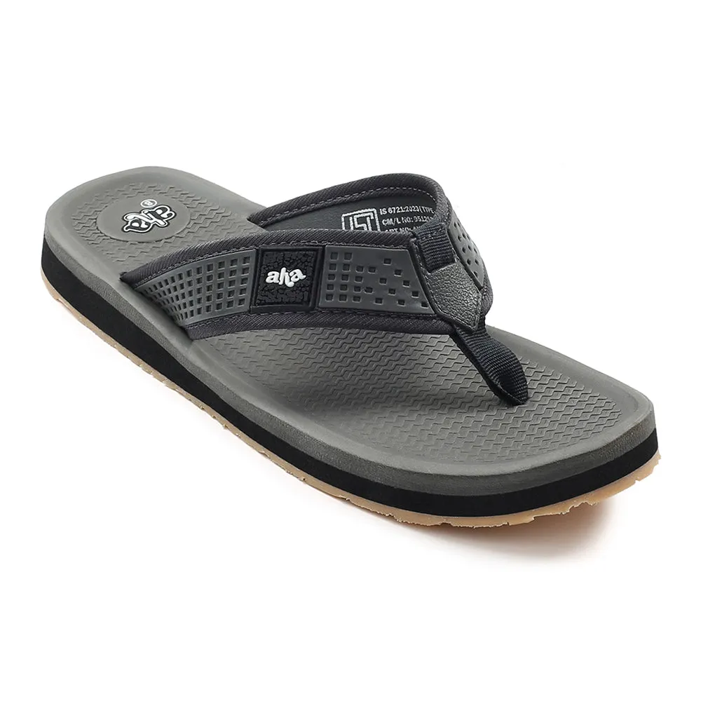 A-HA Grey Casual Slipper For Men ANCO-6 By Liberty