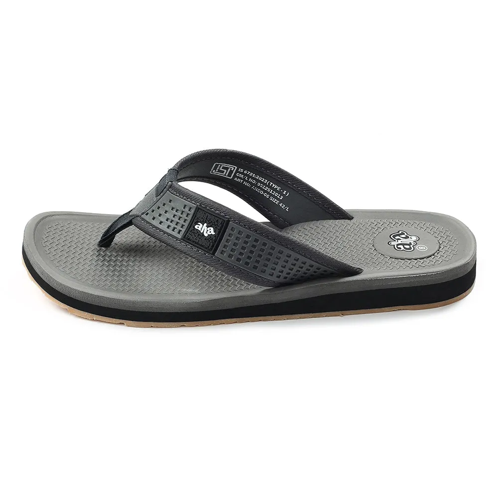 A-HA Grey Casual Slipper For Men ANCO-6 By Liberty
