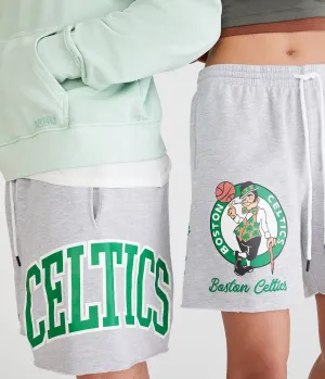Aeropostale Boston Celtics Fleece Shorts 6"