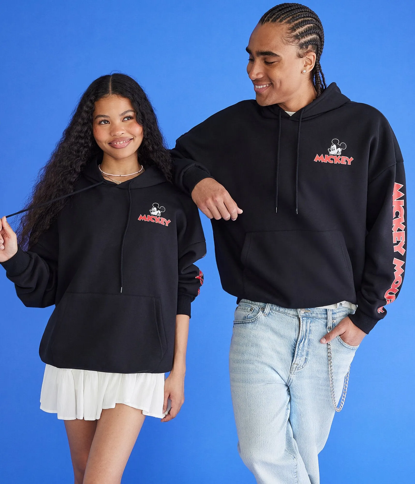 Aeropostale Mickey & Friends | Mickey Mouse Icon Pullover Hoodie