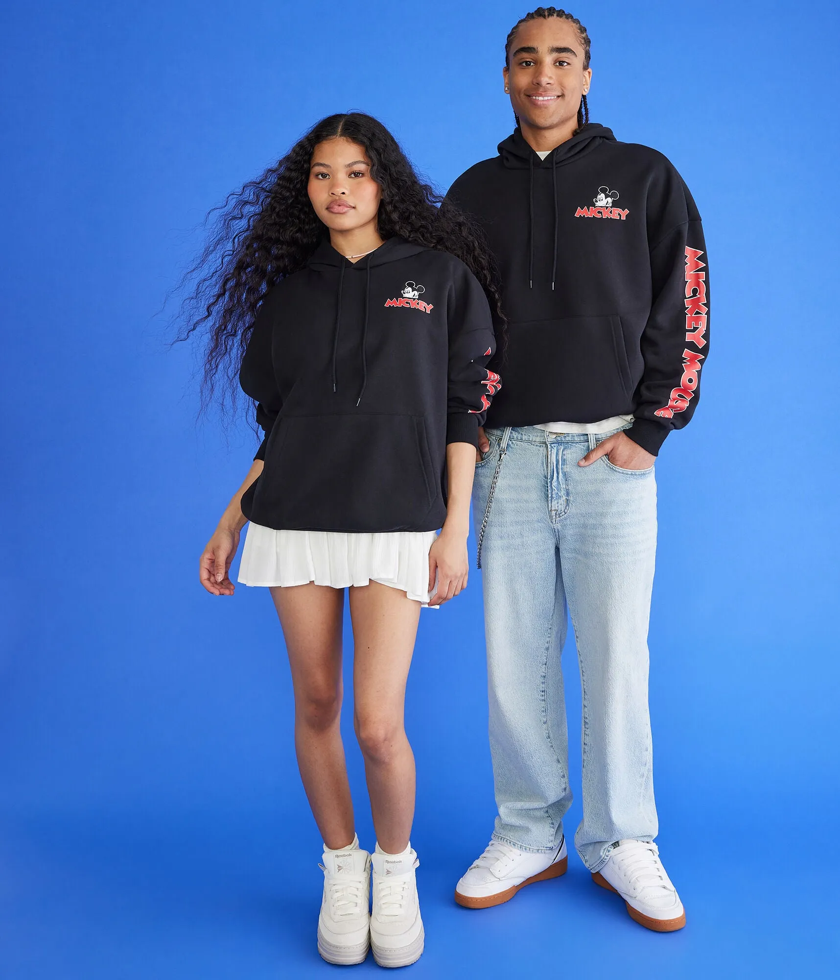 Aeropostale Mickey & Friends | Mickey Mouse Icon Pullover Hoodie