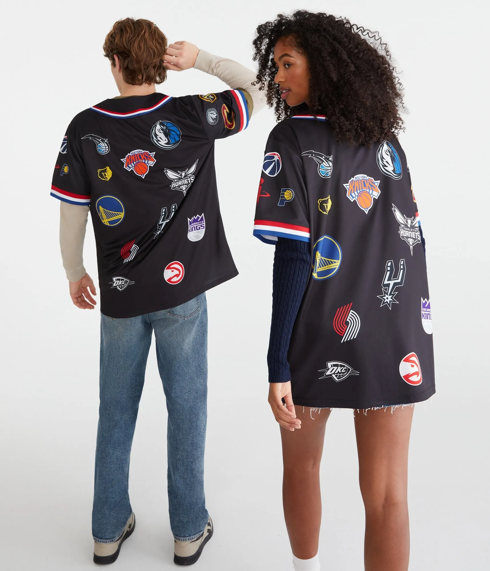 Aeropostale Nba Team Logos Top