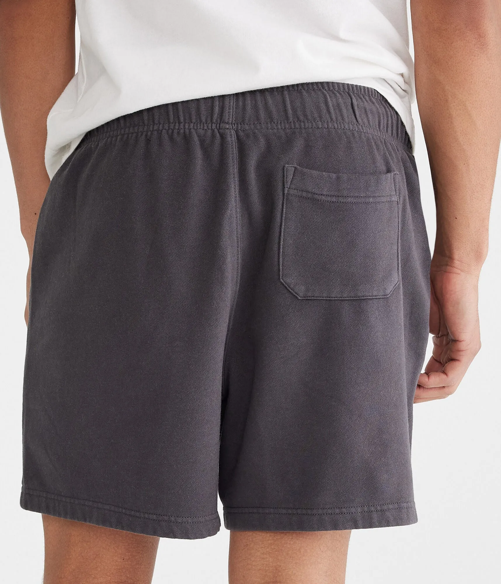 Aeropostale Solid Fleece Shorts 5.5"