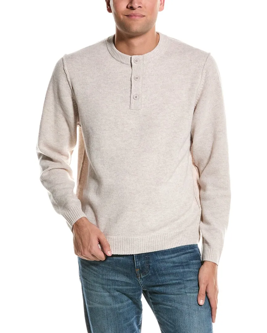 Alashan Wool Henley Sweater