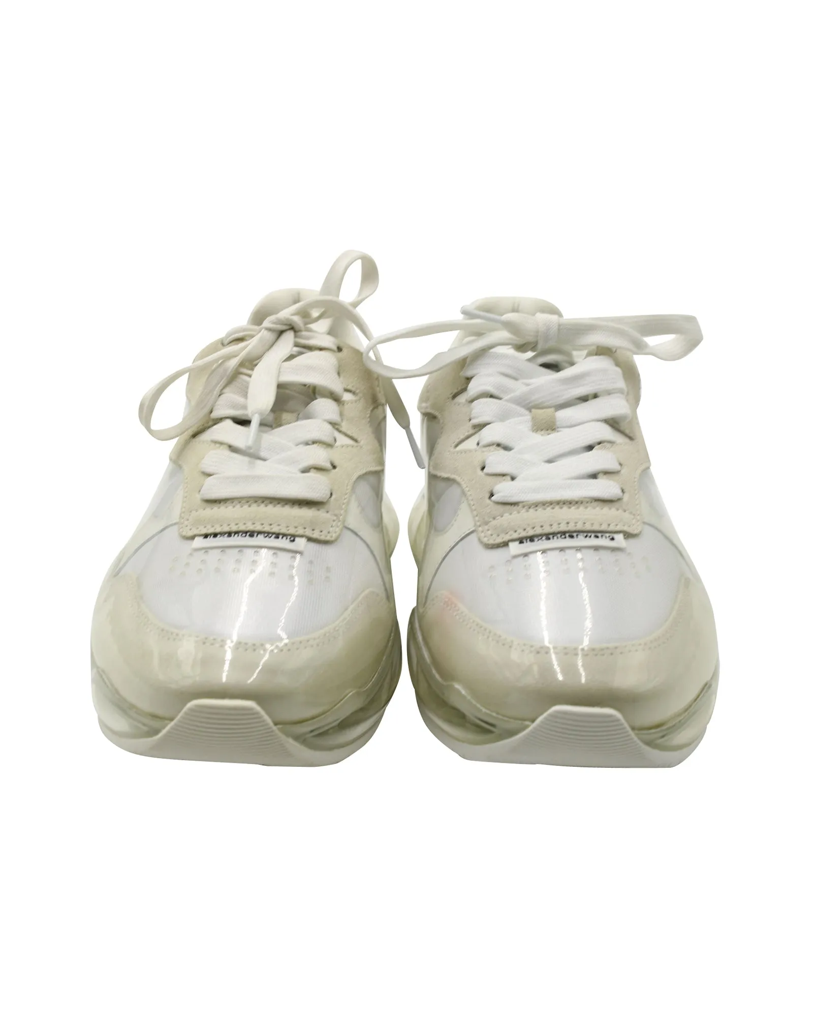 Alexander Wang Stadium Sneakers in Cream PVC