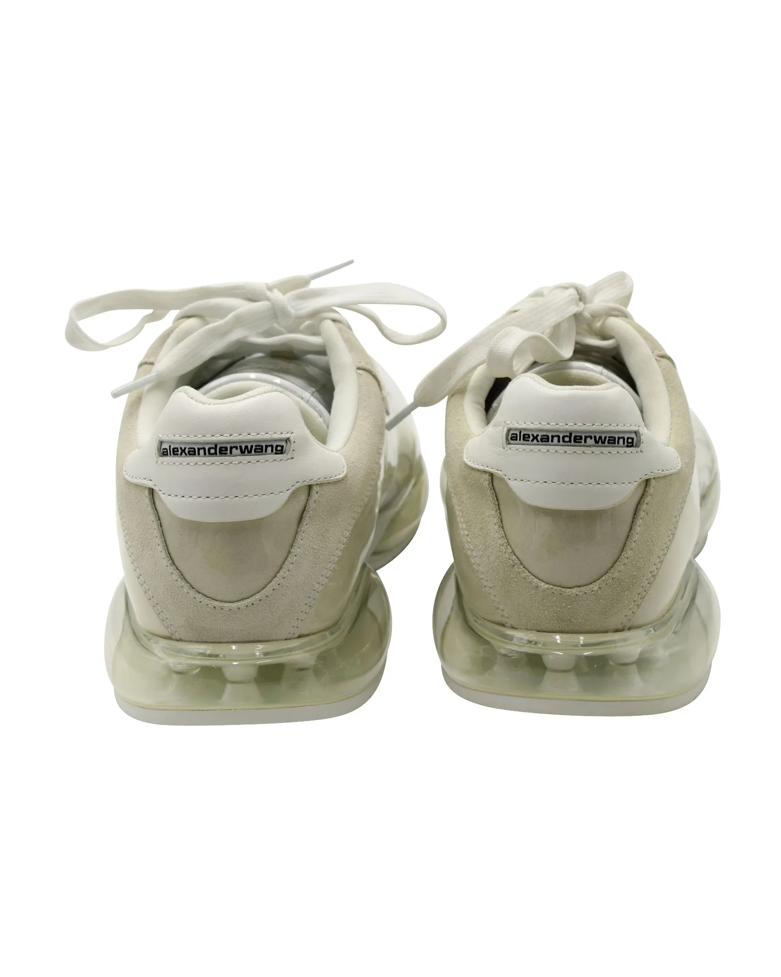 Alexander Wang Stadium Sneakers in Cream PVC