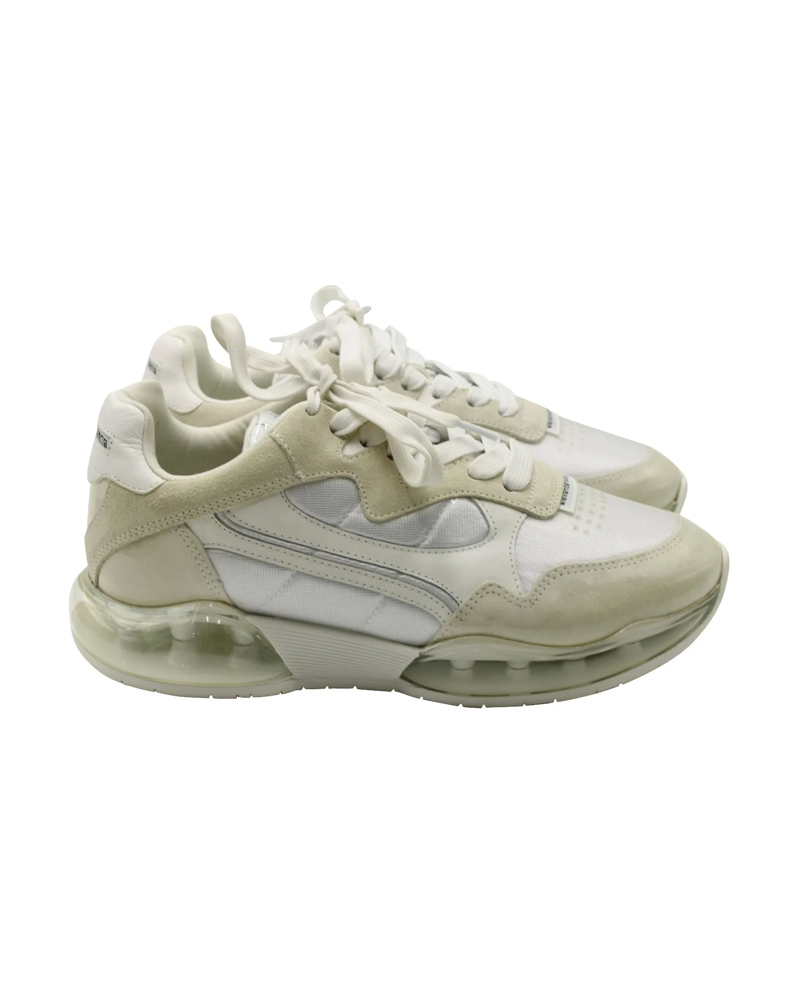 Alexander Wang Stadium Sneakers in Cream PVC
