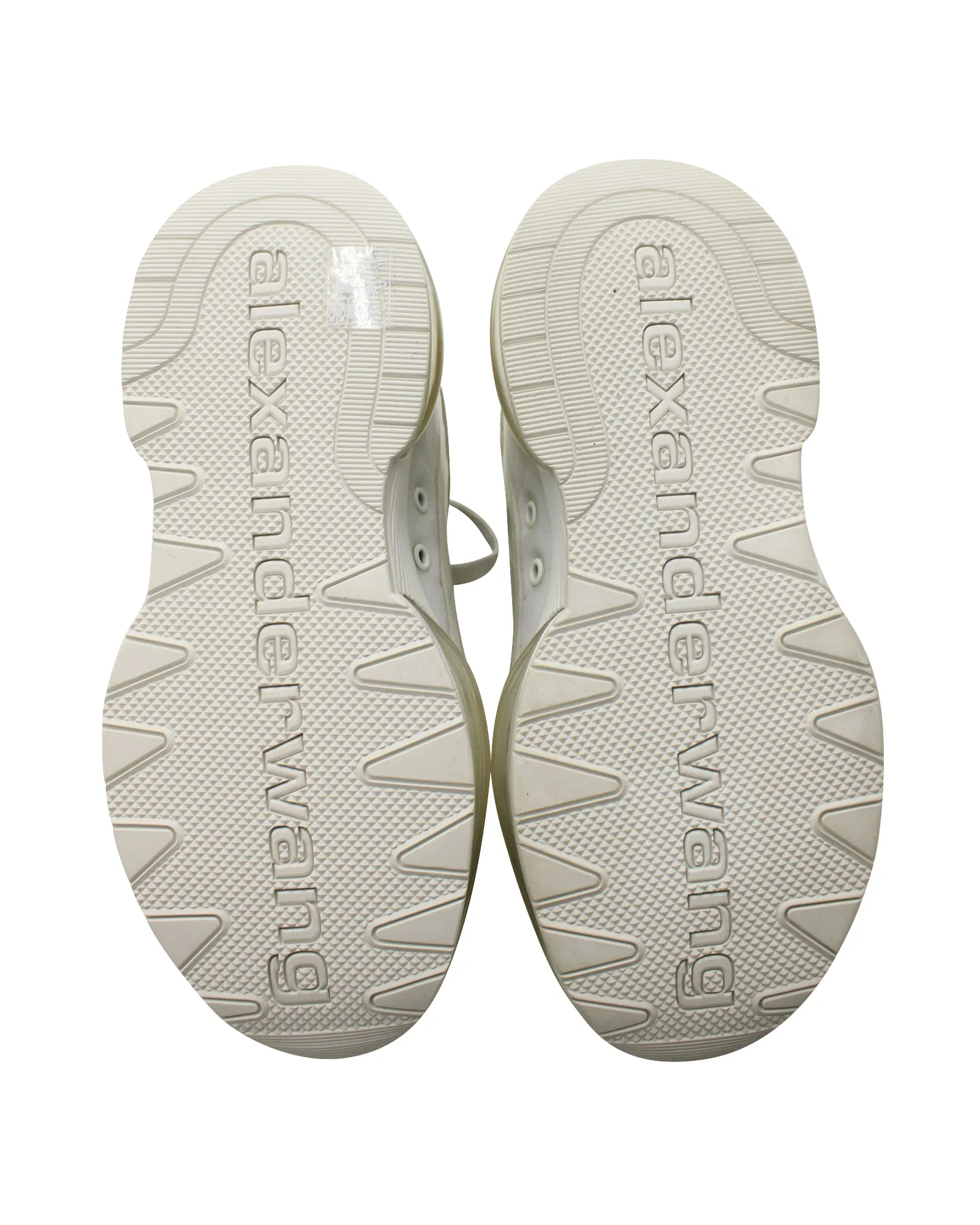 Alexander Wang Stadium Sneakers in Cream PVC