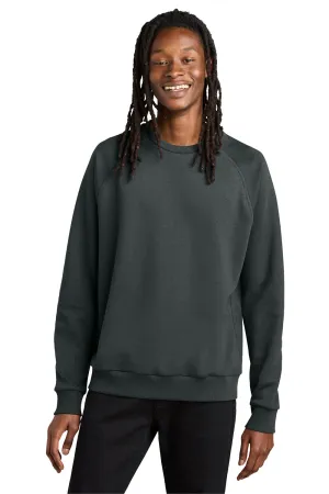 Allmade Mens CVC Fleece Crewneck Sweatshirt - Terrain Grey