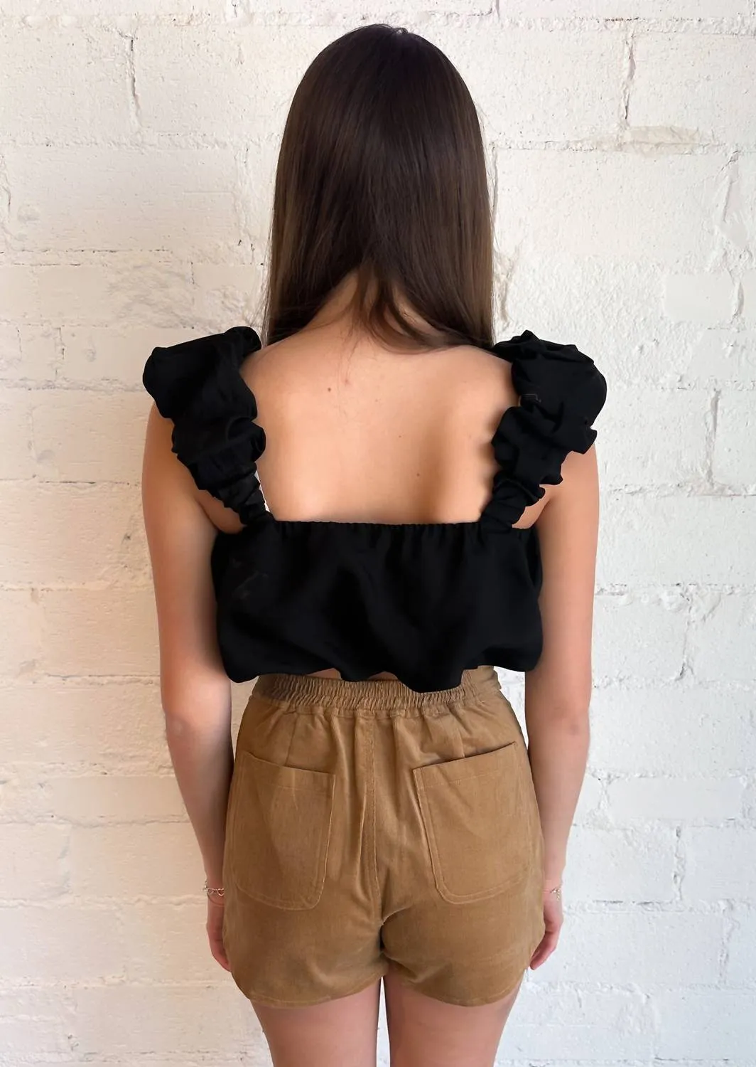 Autumn Lover Shorts In Brown