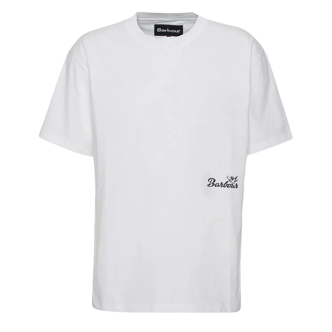 Barbour Regence Fit Graphic T-Shirt White