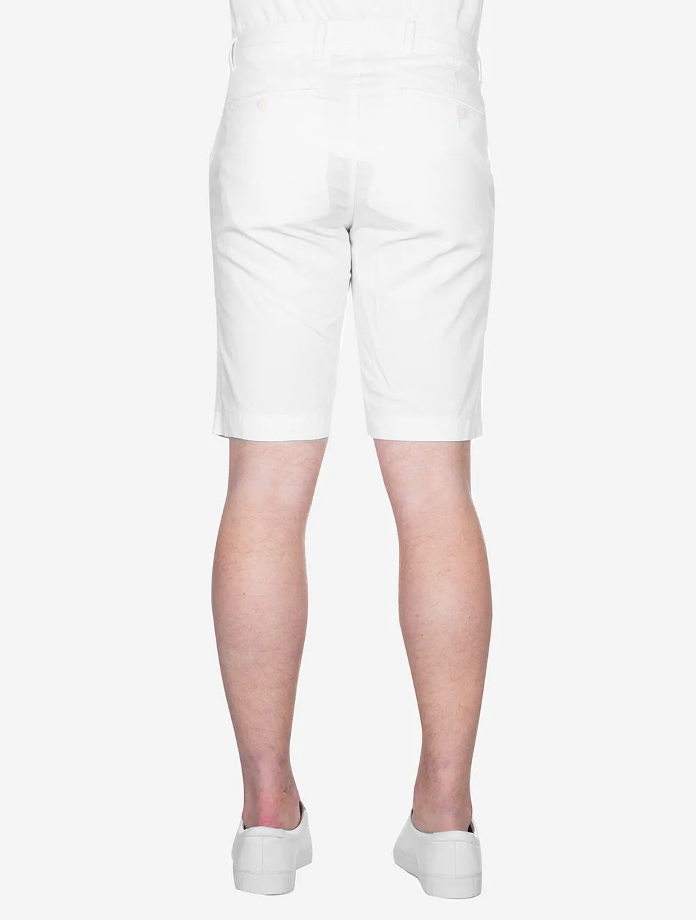 Bari Cotton Short White