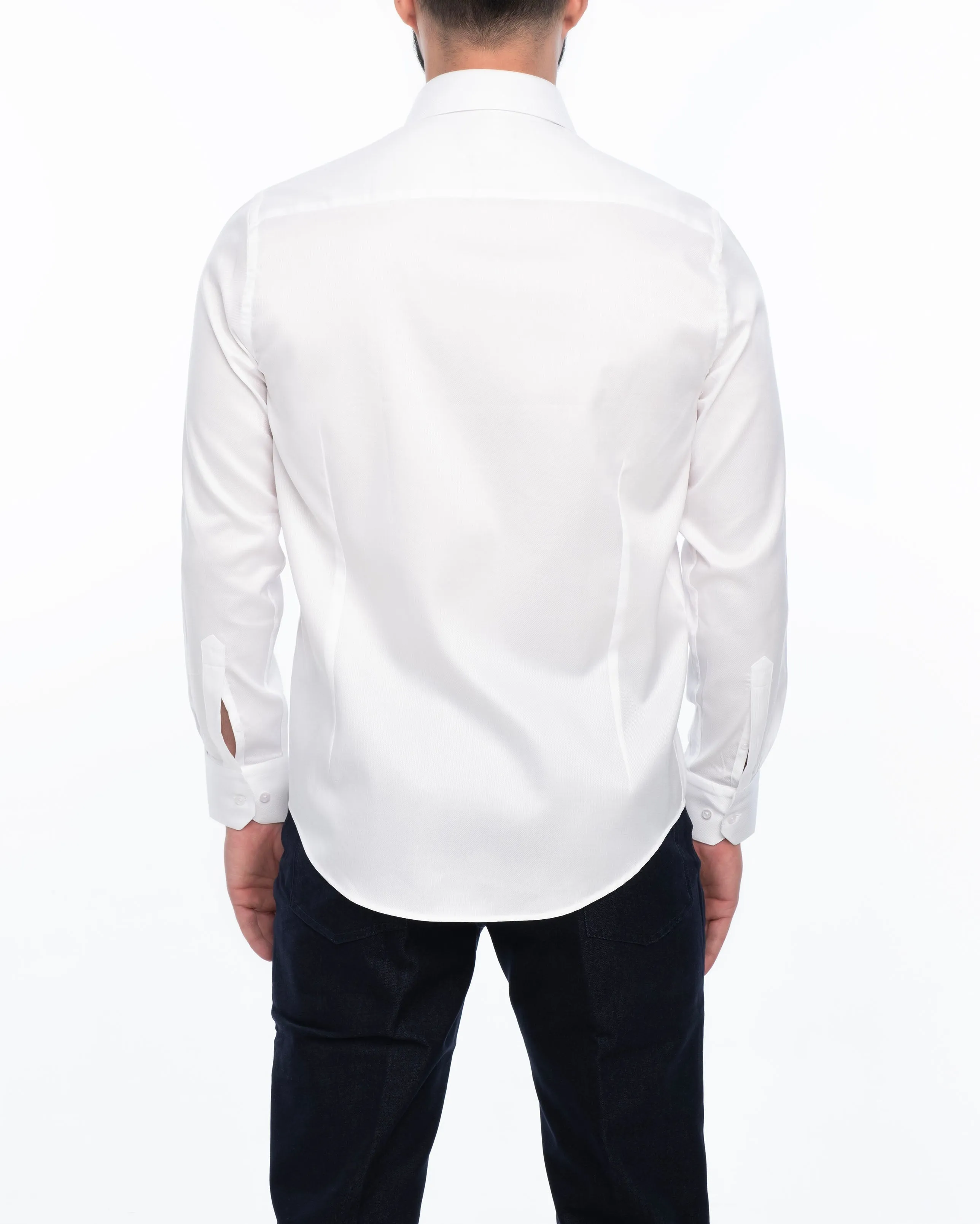 BERWICK SLIM FIT COTTON SHIRT