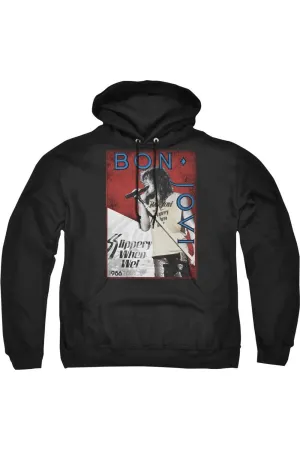 Bon Jovi 86 Tour Adult Pull Over Hoodie