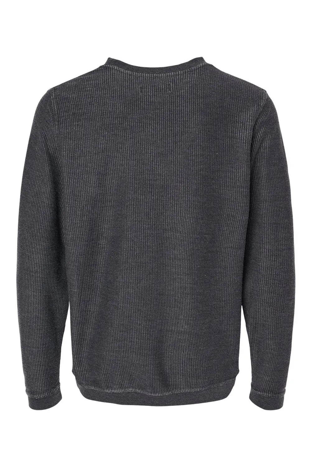 Boxercraft Mens Corduroy Crewneck Sweatshirt - Black