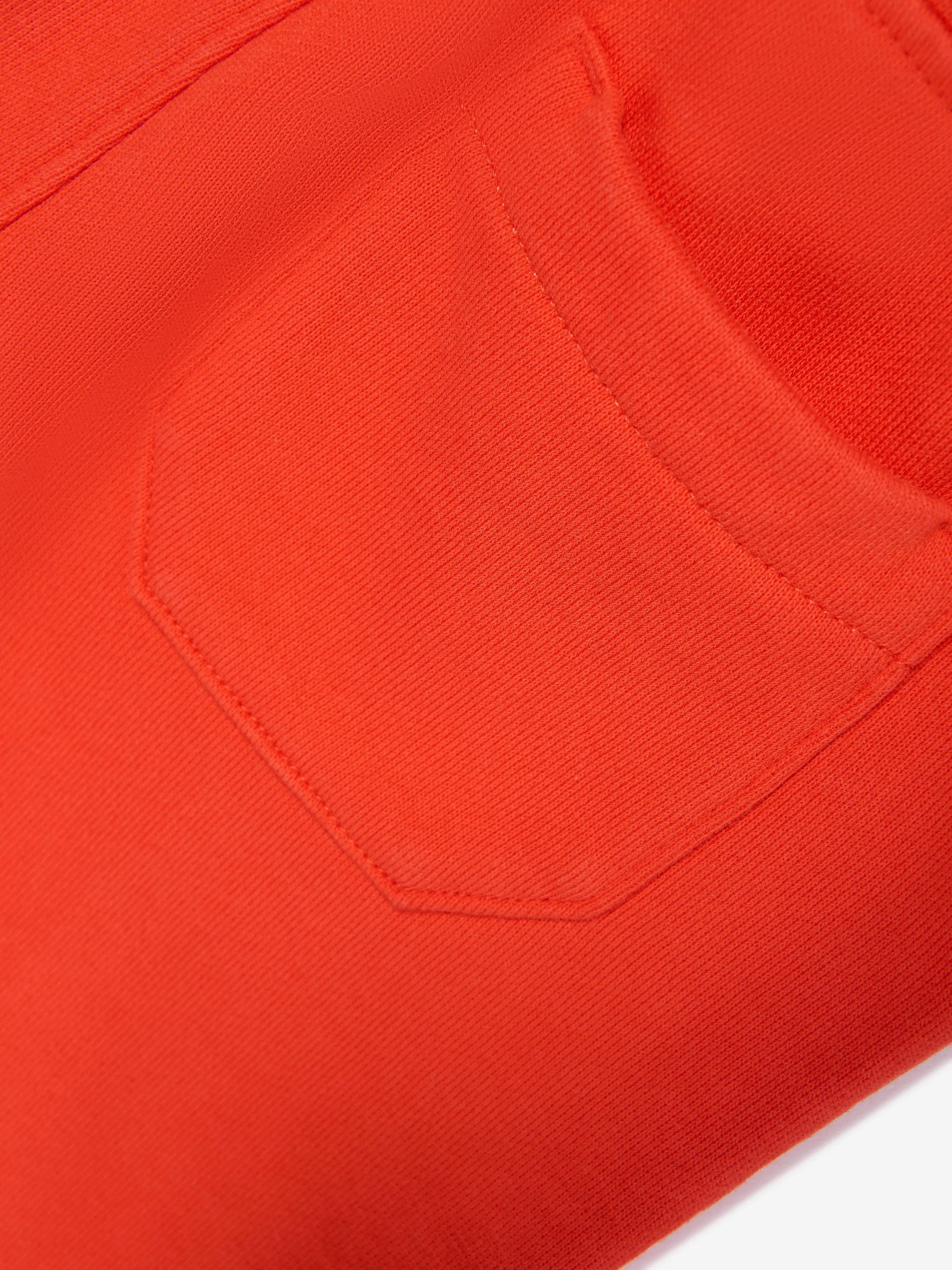Boys Lens Pocket Shorts in Orange
