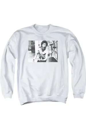 Bruce Lee Full Of Fury Adult Crewneck Sweatshirt