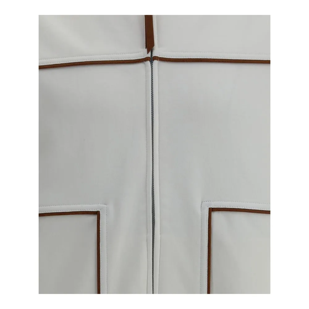 Brunello Cucinelli Sweatshirt with contrast Men's details