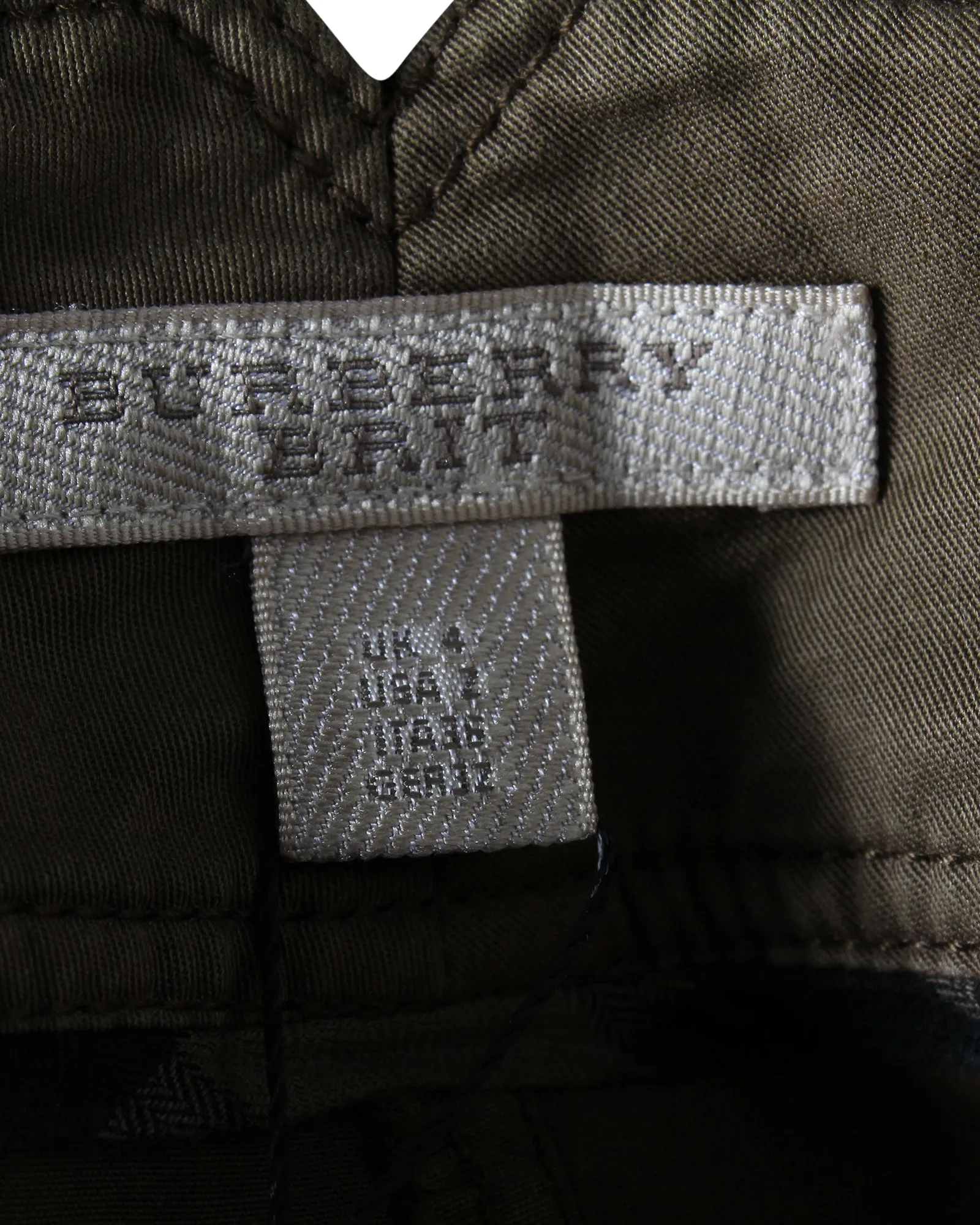 Burberry Brit Casual Shorts in Brown Organic Cotton