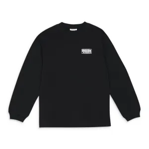 CARNE BOLLENTE 3615 CARNE BLACK LONG SLEEVE T-SHIRT