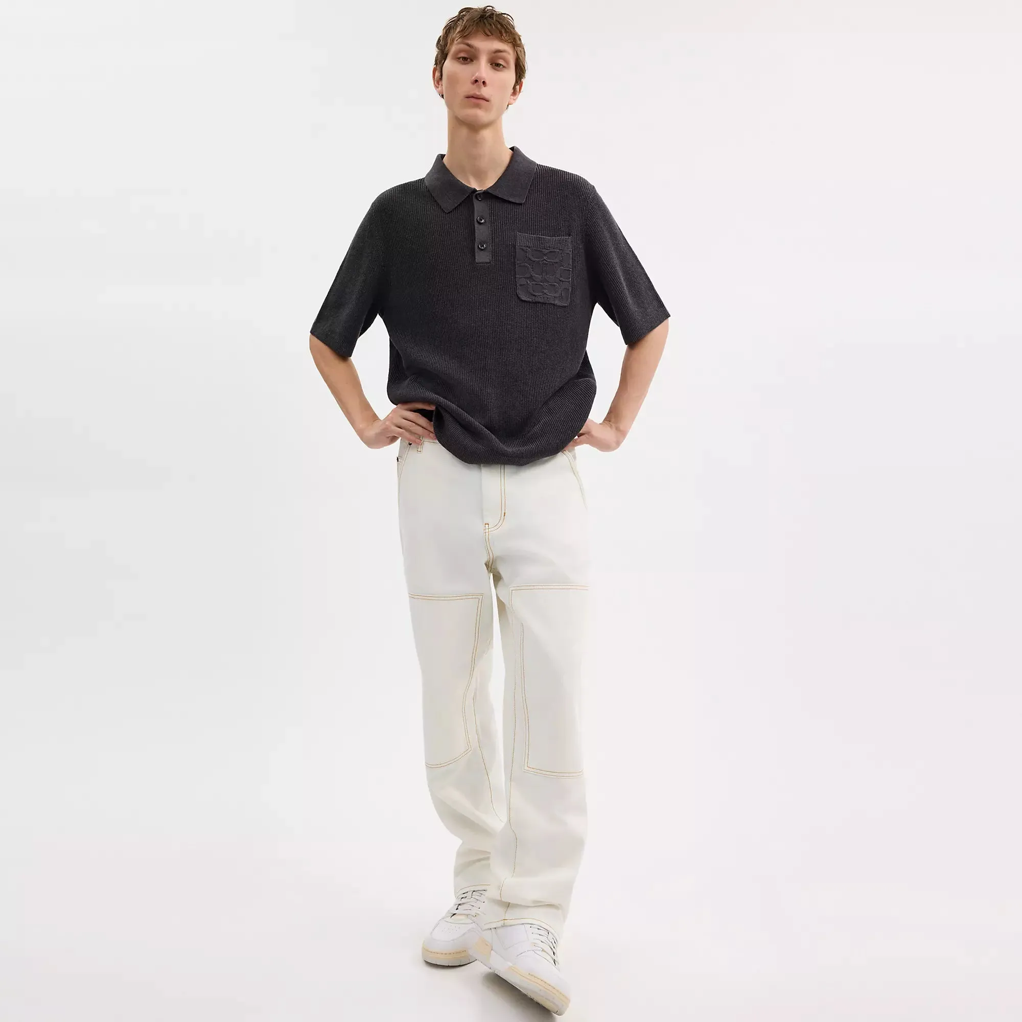 Coach Outlet Knit Polo