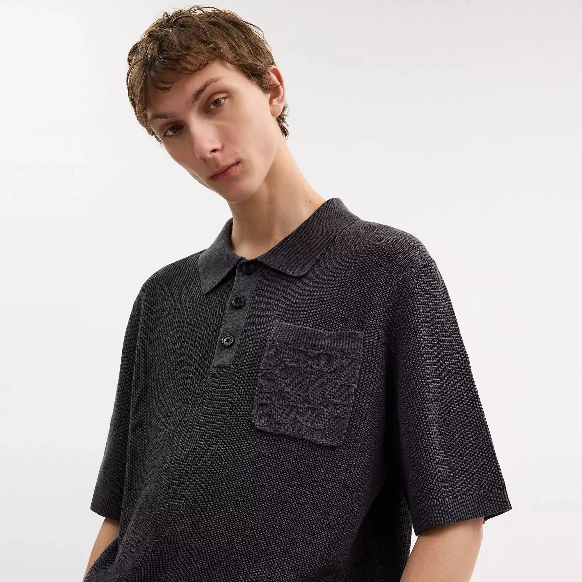 Coach Outlet Knit Polo