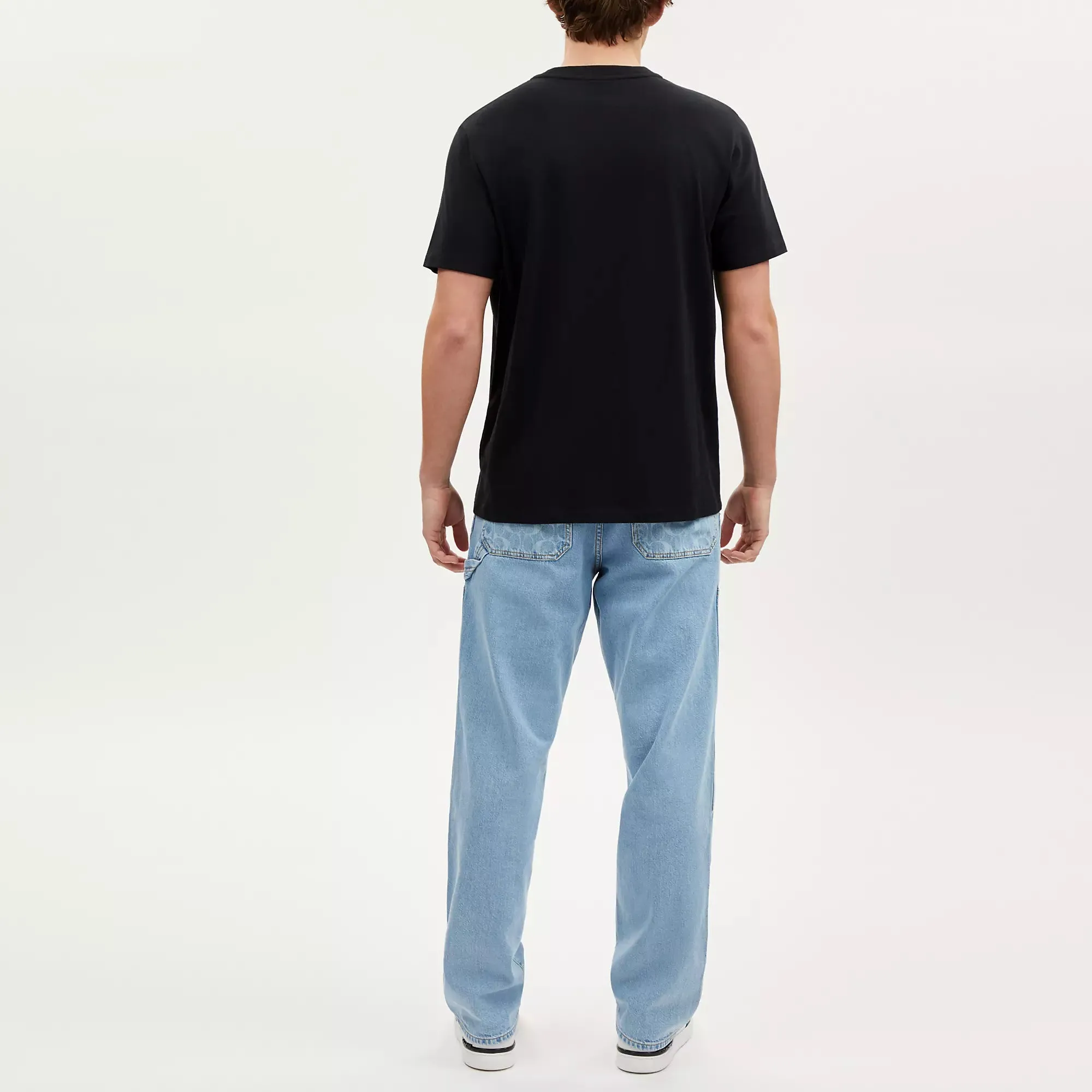Coach Outlet Signature Square T Shirt In Organic Cotton
