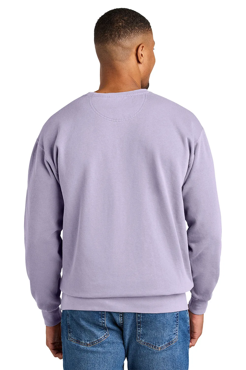 Comfort Colors Mens Crewneck Sweatshirt - Orchid Purple