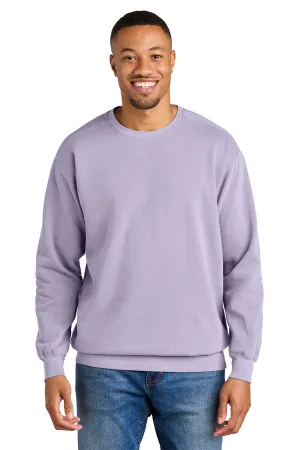 Comfort Colors Mens Crewneck Sweatshirt - Orchid Purple