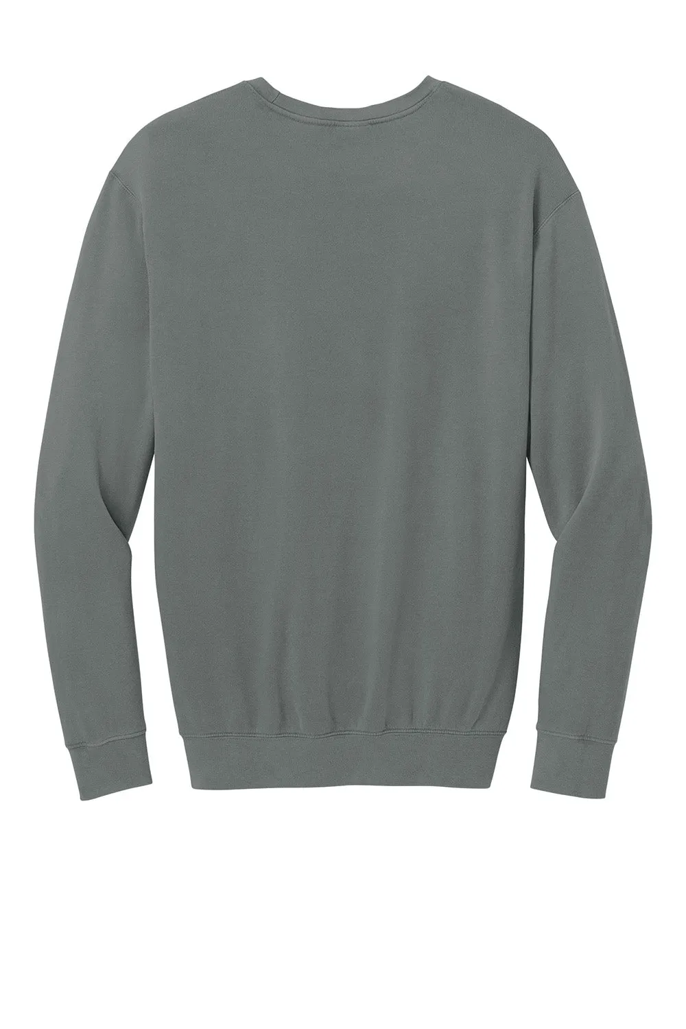 Comfort Colors Mens Garment Dyed Fleece Crewneck Sweatshirt - Grey