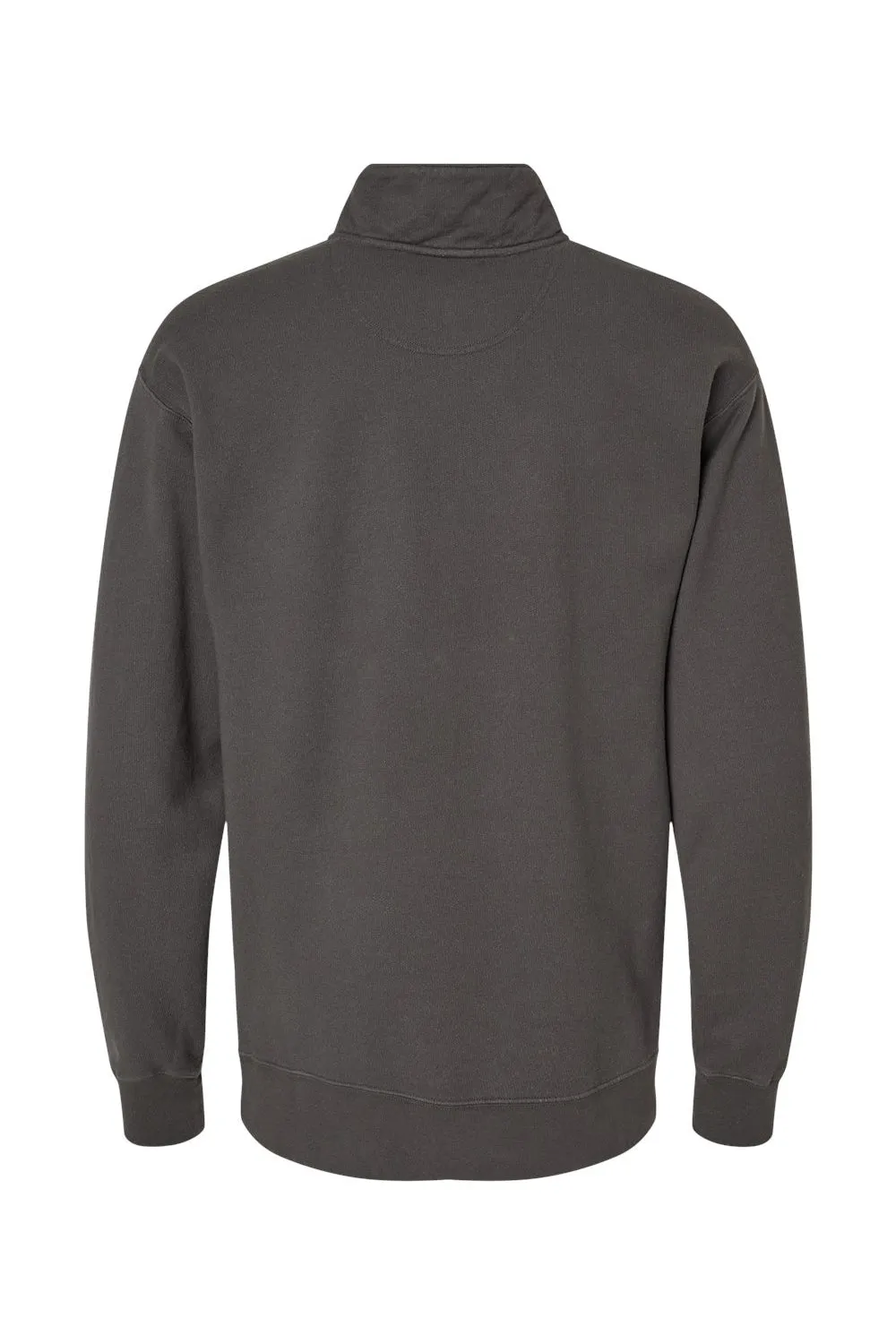ComfortWash By Hanes Mens 1/4 Zip Sweatshirt - Railroad Grey