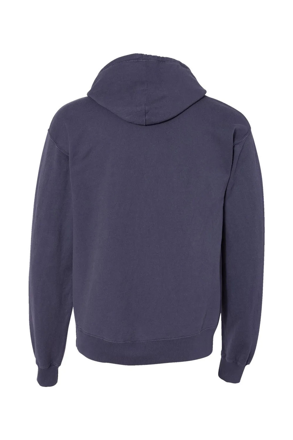 ComfortWash By Hanes Mens Hooded Sweatshirt Hoodie w/ Pouch Pocket - Anchor Slate Blue