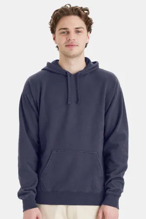 ComfortWash By Hanes Mens Hooded Sweatshirt Hoodie w/ Pouch Pocket - Anchor Slate Blue
