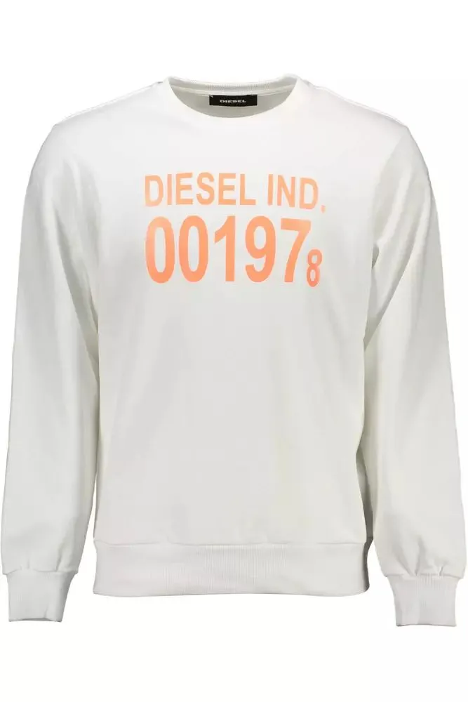 Diesel Crisp  Printed Cotton Men's Sweatshirt