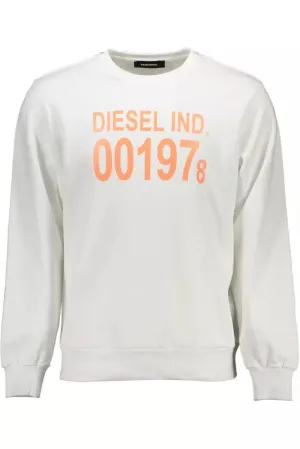 Diesel Crisp  Printed Cotton Men's Sweatshirt