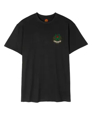 Dressen Roses T-Shirt in Black