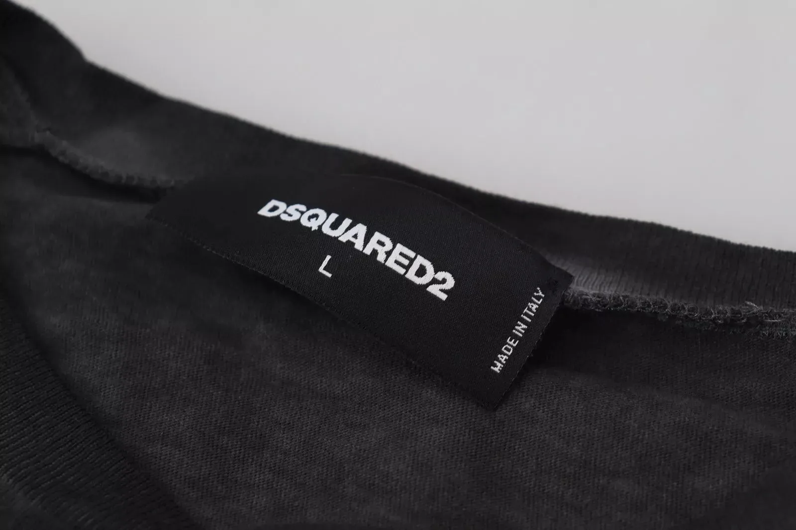 Dsquared² Cotton Linen Long Sleeves Pullover Men's Sweater