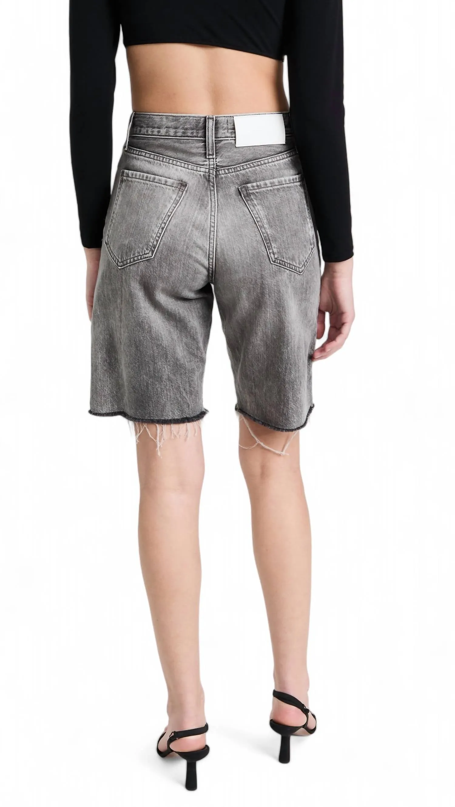 Easy James Bermuda Short In Fern Grey