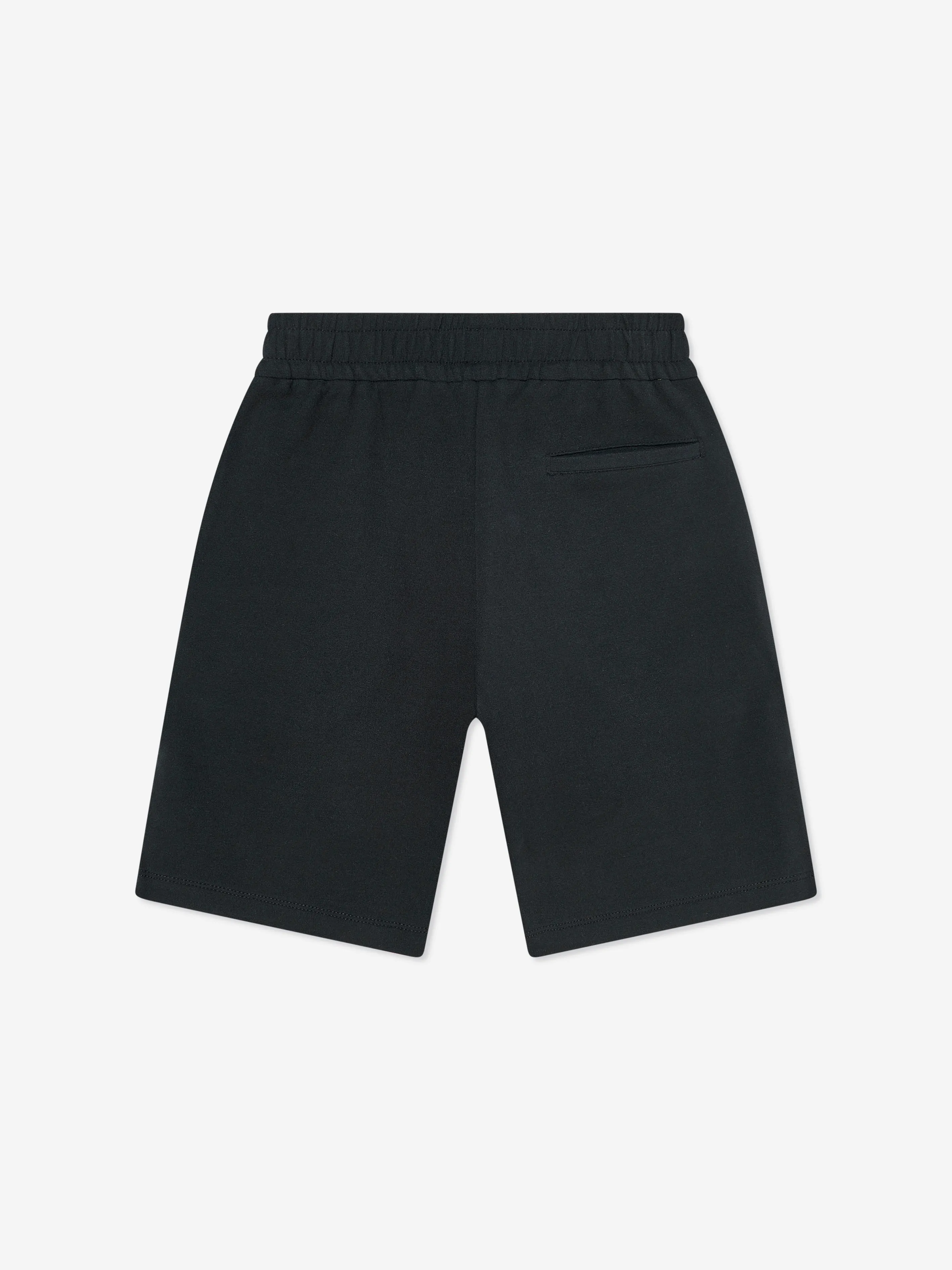 Emporio Armani Boys Logo Bermuda Shorts in Navy