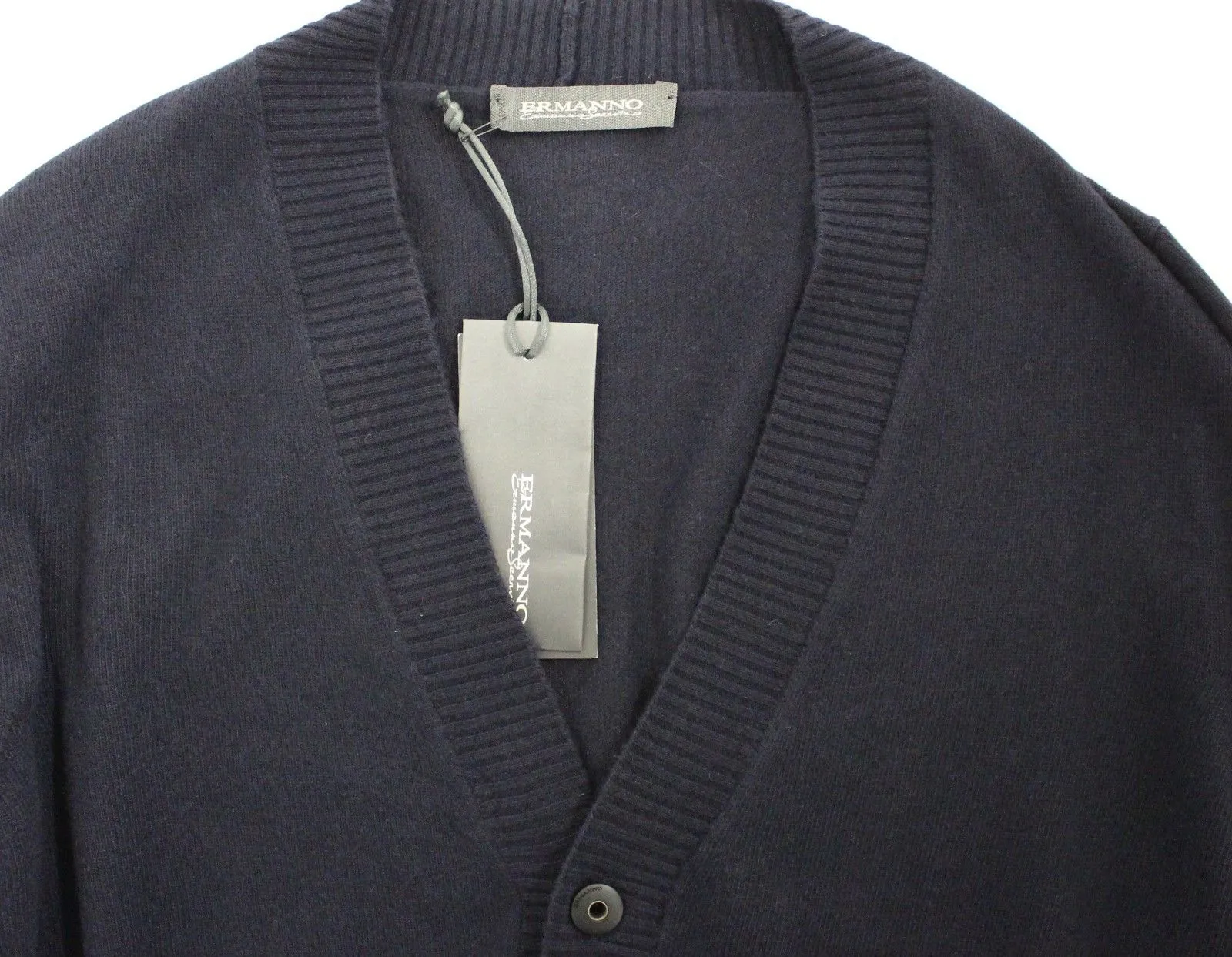 Ermanno Scervino Chic Wool Blend Cardigan Men's Sweater