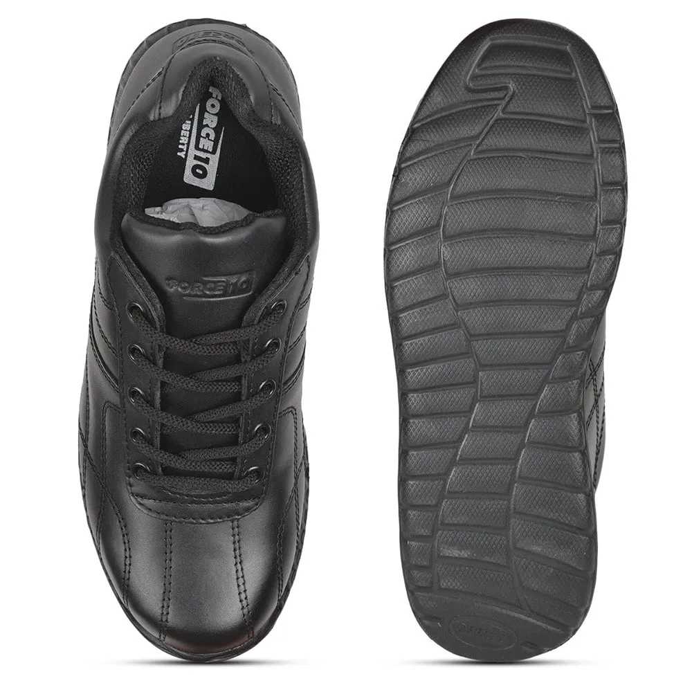 Force 10 Lacing Black Casual Shoes For Men 9906-05 By Liberty
