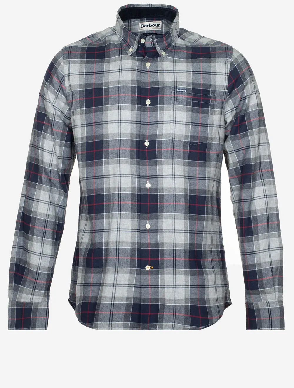 Fortrose Tailored Tartan Shirt Cordovan