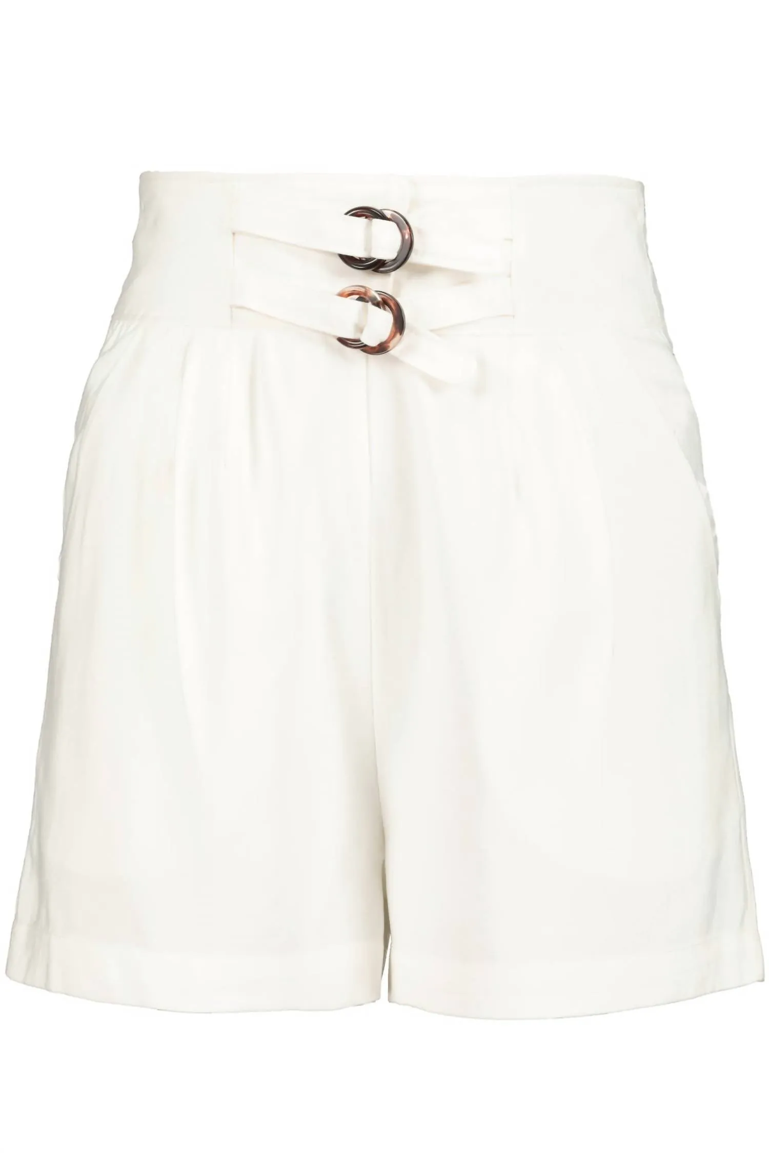 Freshly Minted Kimberly Hi Waist Short In Ivory
