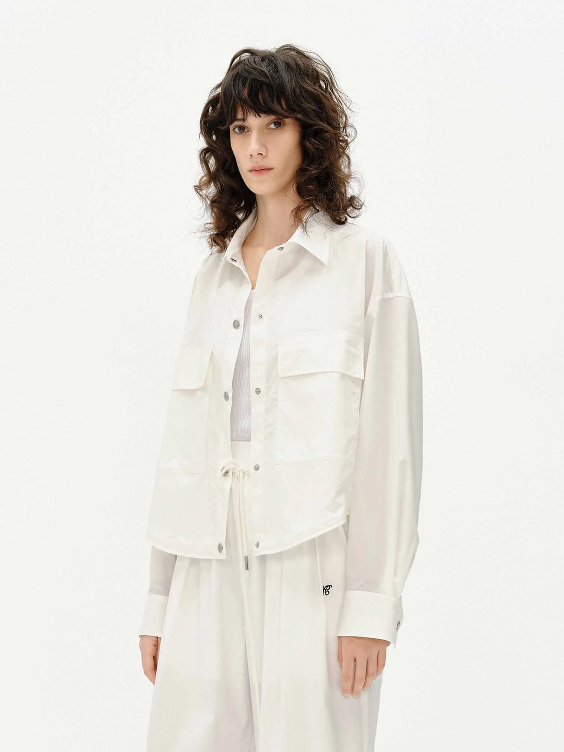 Front Pocket Short Jacket
