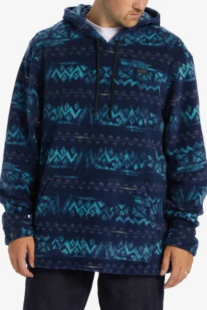 Furnace Fleece Hoodie Pullover In Dusty Jade