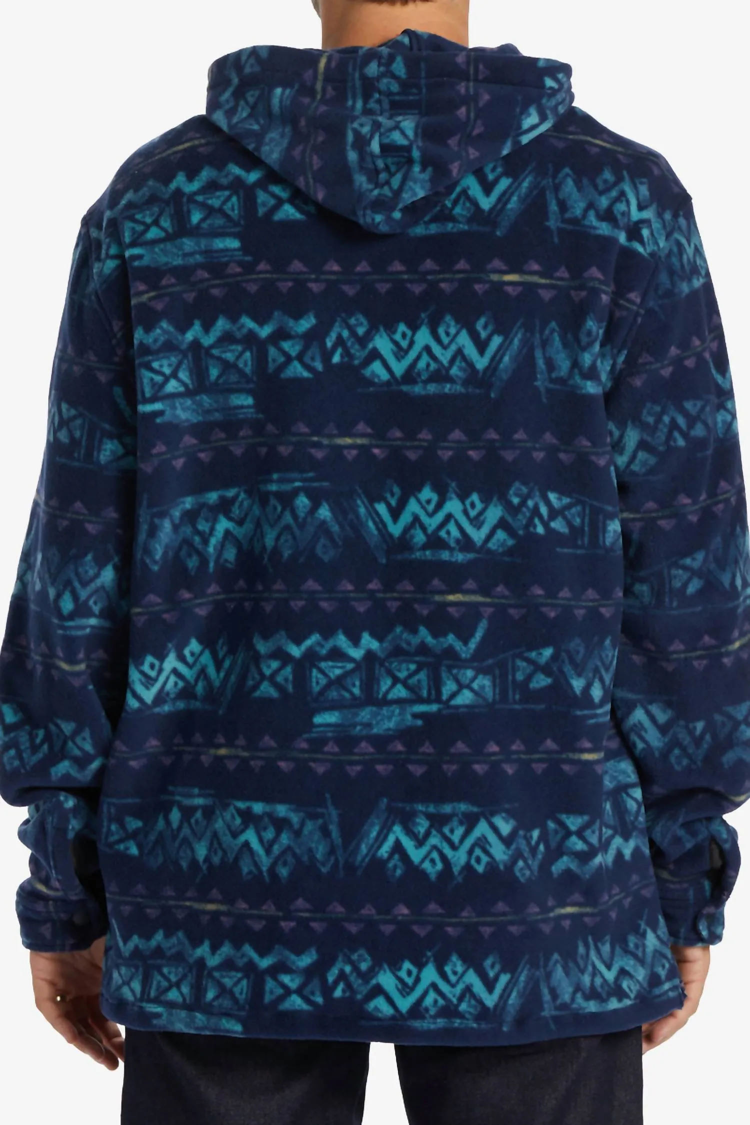 Furnace Fleece Hoodie Pullover In Dusty Jade