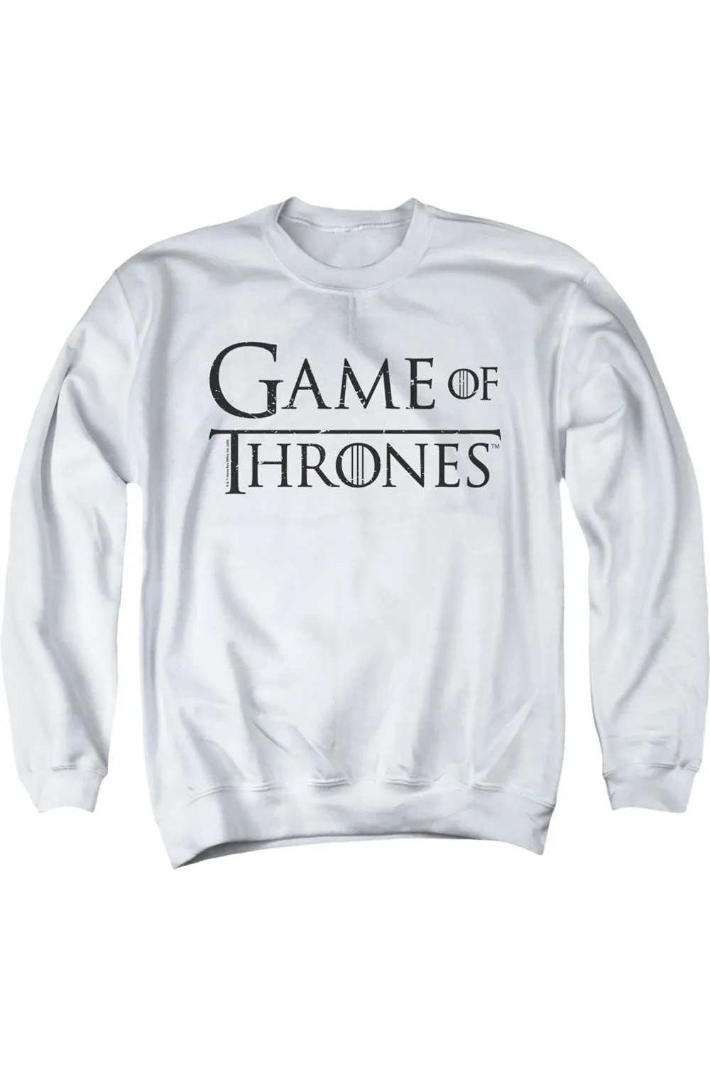 Game Of Thrones Logo 2 Adult Crewneck Sweatshirt